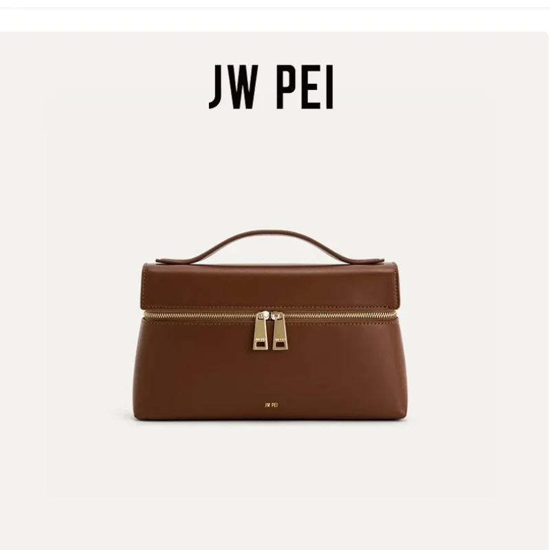 Фото Сумка-бокс JW PEI Thea, сумка через плечо, французская женская сумка, новая модная сумка для поездок на работу, сумка-ланчбокс №4