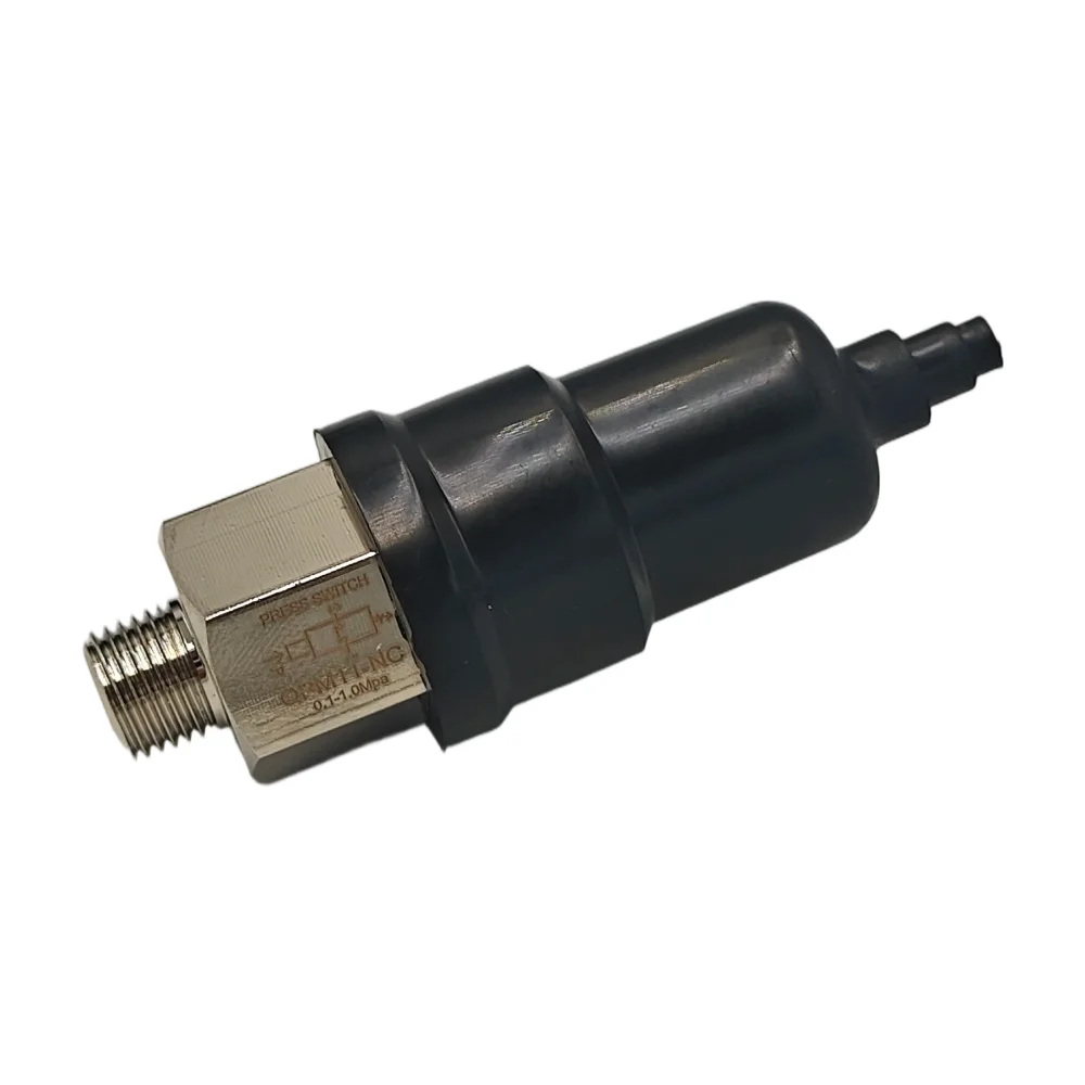 Фото Микропереключатель давления воздуха регулируемый QPM11-NC / QPM11-NO 1/8 1/4 для компрессора, гидравлического автоматического контроллера №2