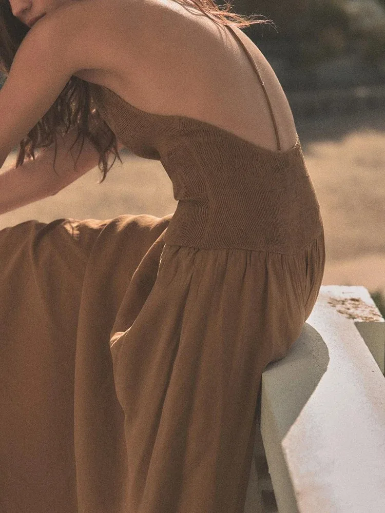 Zaba Женское Сексуальное Эластичное Платье Трапециевидной Формы С Открытой Спиной