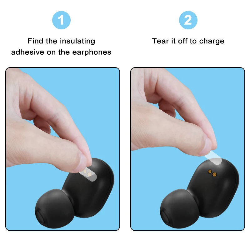 Беспроводные наушники с микрофоном для всех смартфонов спортивные hands-free Bluetooth и -