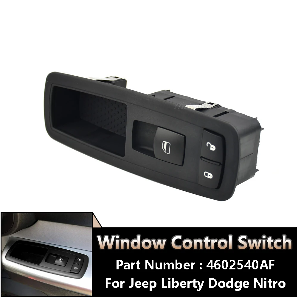 

For Chrysler Town & Country Dodge Grand Caravan Journey Nitro Ram C/V Liberty Passenger Window Switch Lifter Console 04602540AF