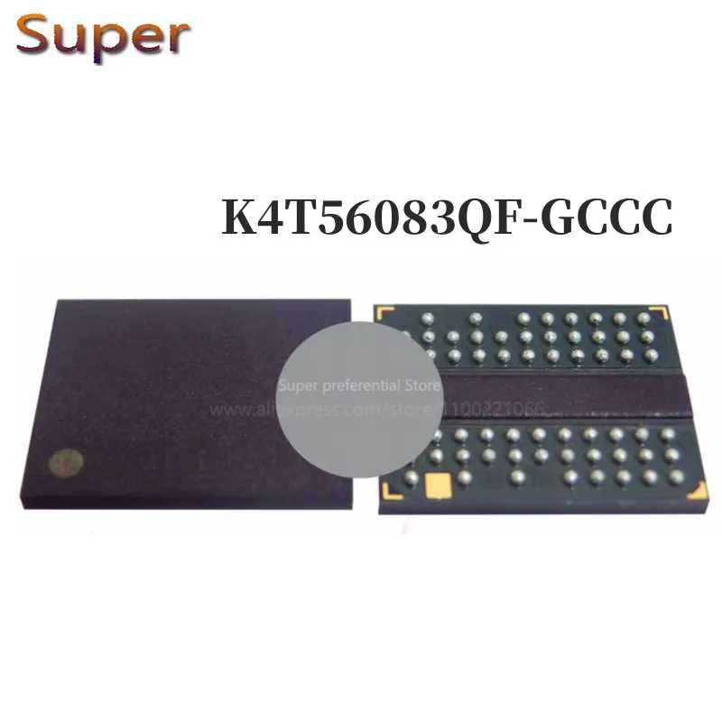 1 шт K4T56083QF-GCCC 60FBGA DDR2 256Mb 1 шт K4T56083QF-GCCC 60FBGA DDR2 256Mb