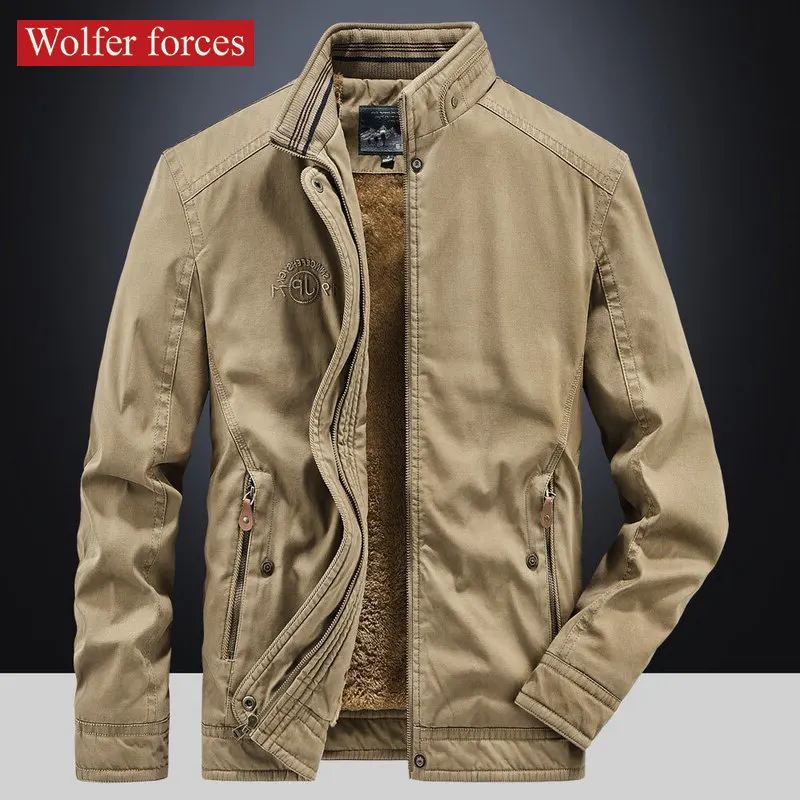 

Hunting Jacket Tactical Clothing Jackets for Men Discovery Hiking Custom Mountaineering Sport Retro Withzipper