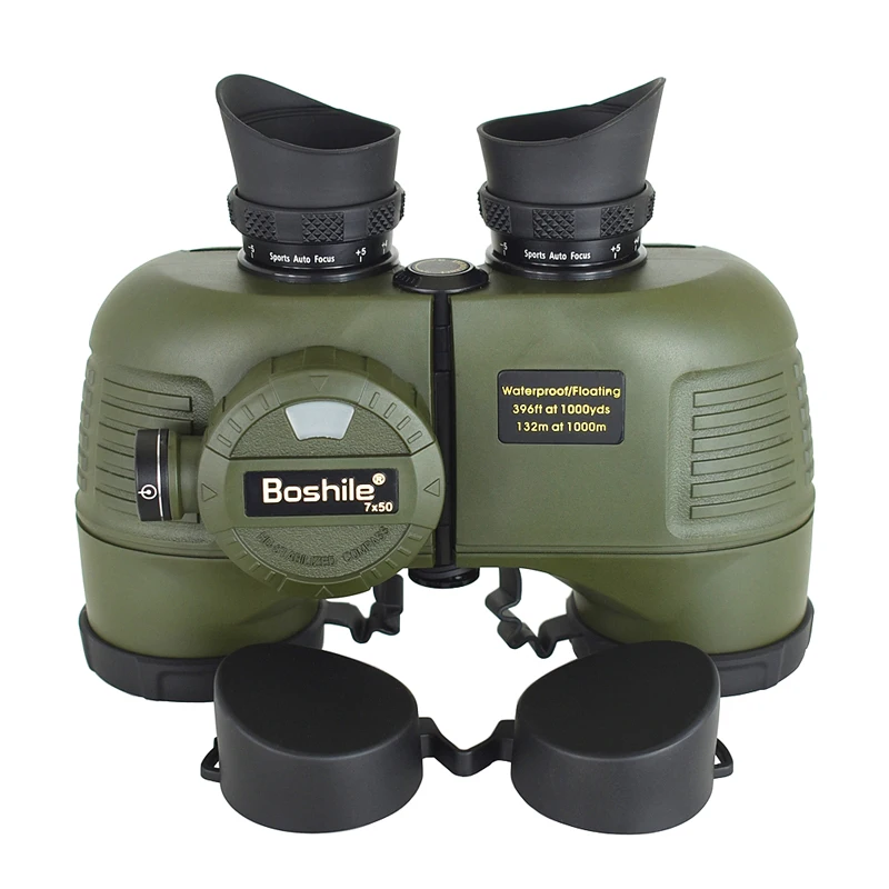 

Boshile 7X50 Binoculars Compass Eyepiece Rangefinder Autofocus Professional telescope Waterproof Nitrogen High Quality