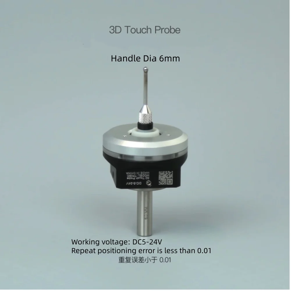 Фото TP06 Anti-Roll 3D Touch Probe Edge Finder Центрирующий настольный зонд с ЧПУ, совместимый с MACH3 и GRBL №3