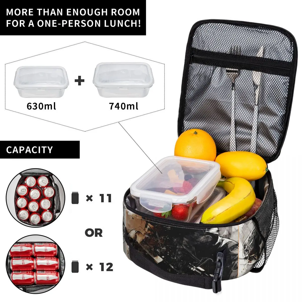 Современные Изолированные сумки для обедов геймеров Warzone сумка-холодильник