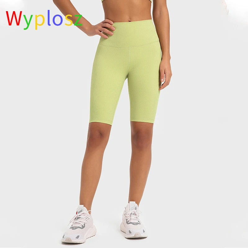 Wyplosz Shorts Women Clothing Yoga Fitness Sportswear Workout Tight Running Soft Skin-friendly Thread High Waist Free Shipping