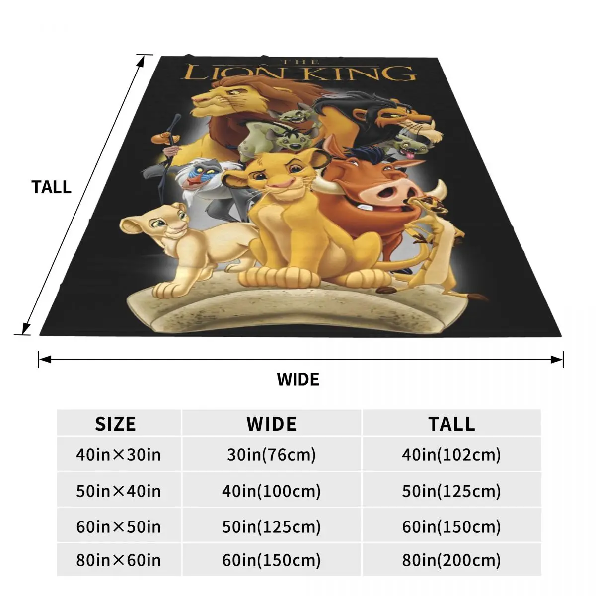 Одеяло Simba The Lion King качественное теплое одеяло из американского анимированного