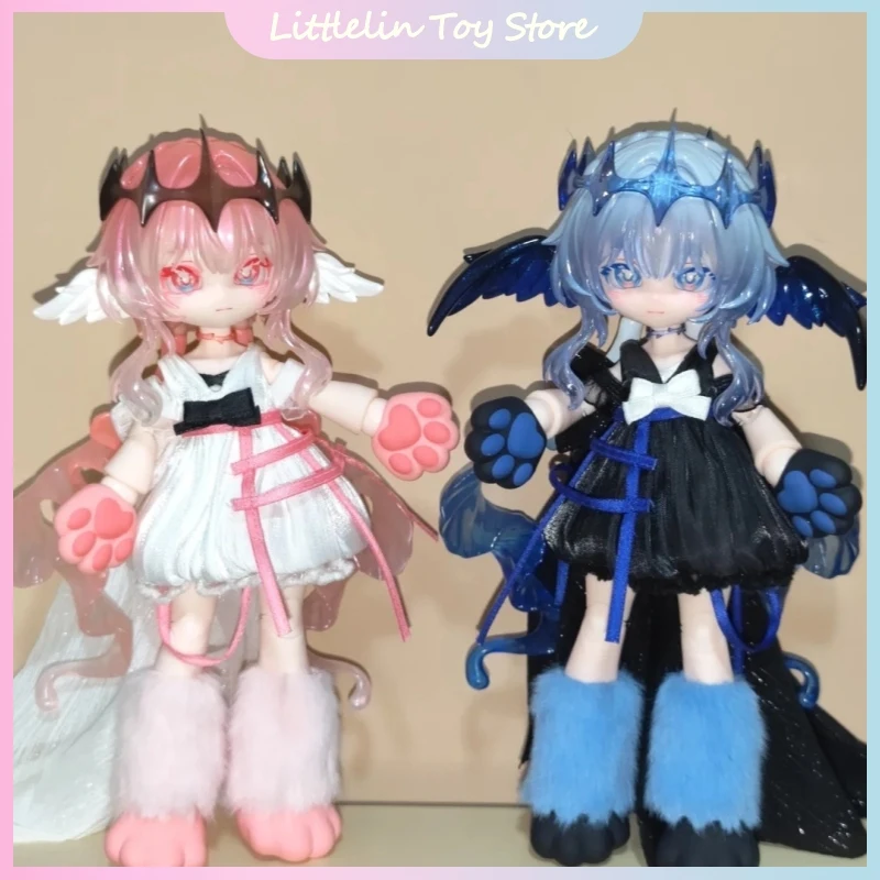 Фото Подлинная посвященная Luna For Moon Series Bjd Blind Box, милые фигурки героев Mjd Joint Doll, модные игрушки, орнамент, загадочная коробка, подарок №1