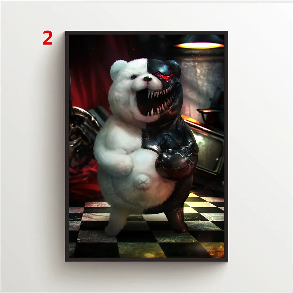 Аниме плакаты Danganronpa Картина на холсте и принты Настенный декор украшение