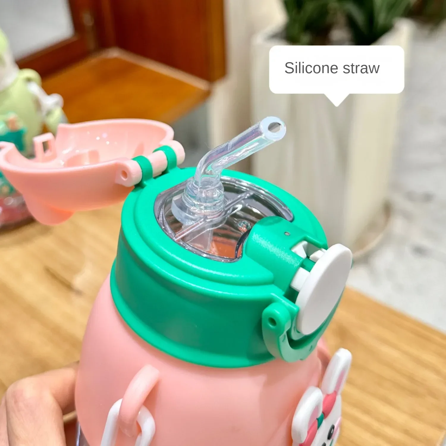 600 мл Kawaii летняя детская чашка для воды с рисунком устойчивая к падениям