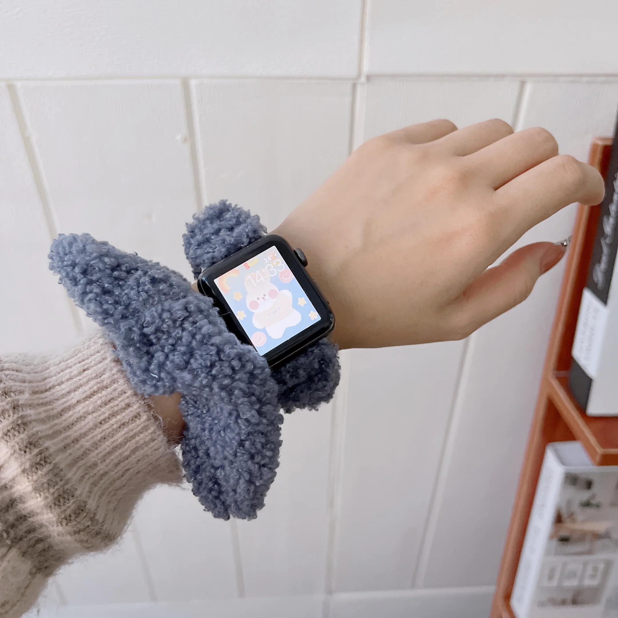 Ремешок Модный женский эластичный скрапбук для Apple watch SE7 6 5 4 3 2 1 38/42 мм 40 44 iwatch 41 45 |