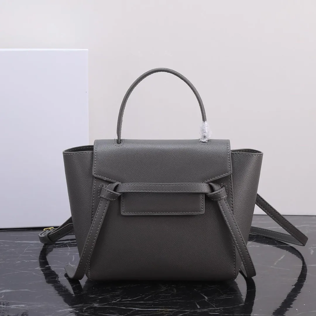 

Top Quality Womens Luxury Designer Catfish Bag Grained Calfskin Shoulder Bags Nano Handbags Detachable Shoulder Strap Messenger