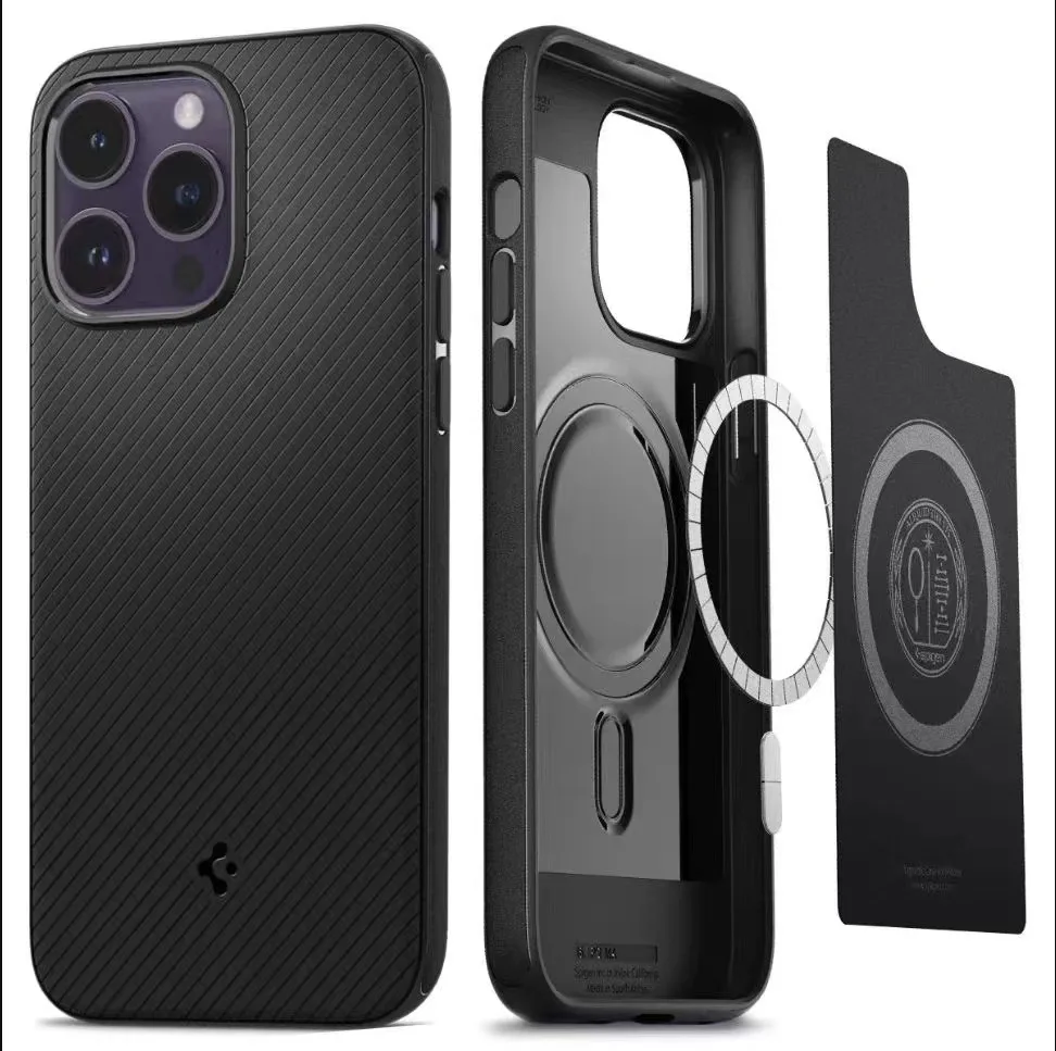 Original Spigen is Applicable To The New Military Level Fall Proof Full Case Of iPhone 12 13 14 Pro Max Series For 14 Plus Case