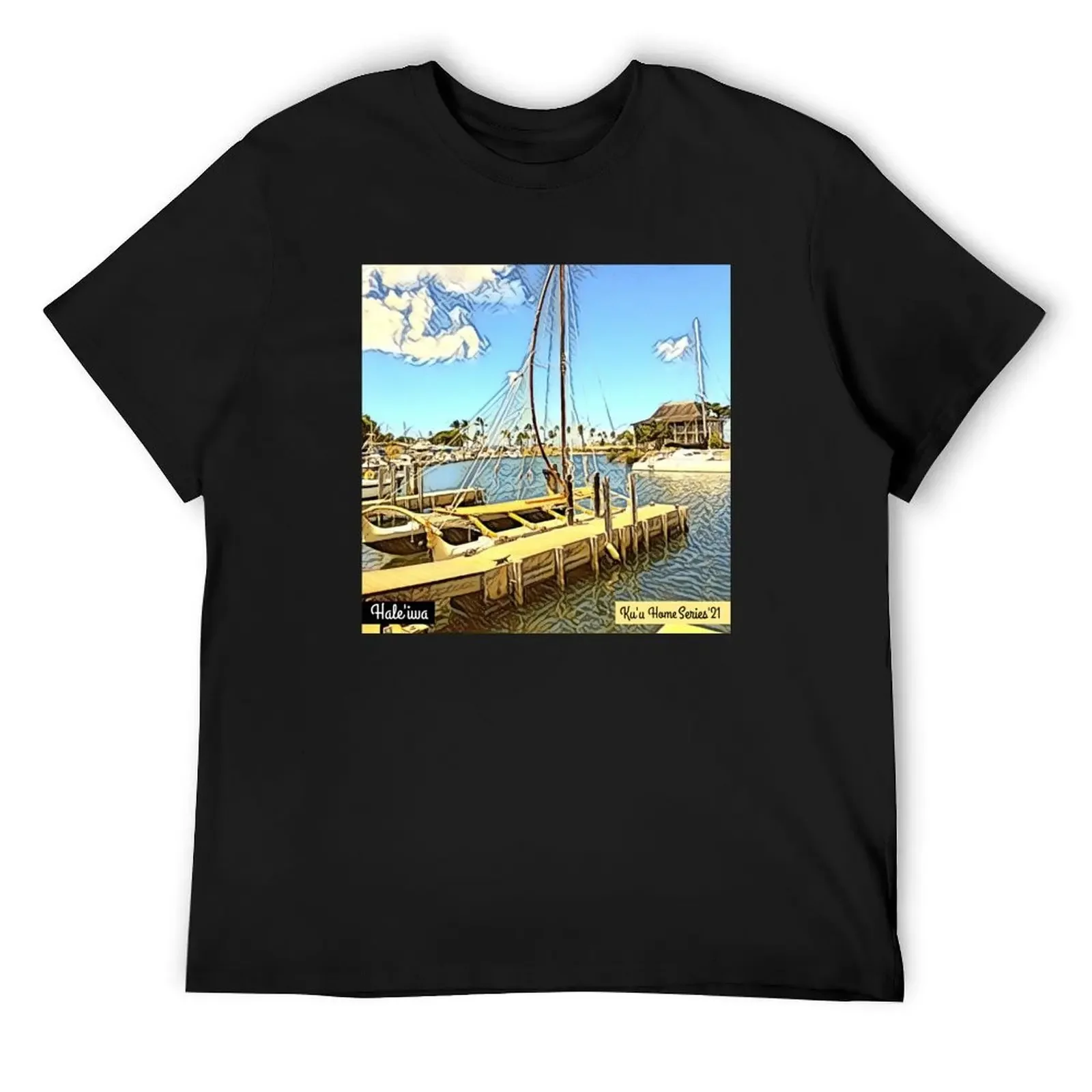 Ku'u Home Series: Hale'iwa Boat Harbor футболка мужская сорочки с рисунком незаменимая