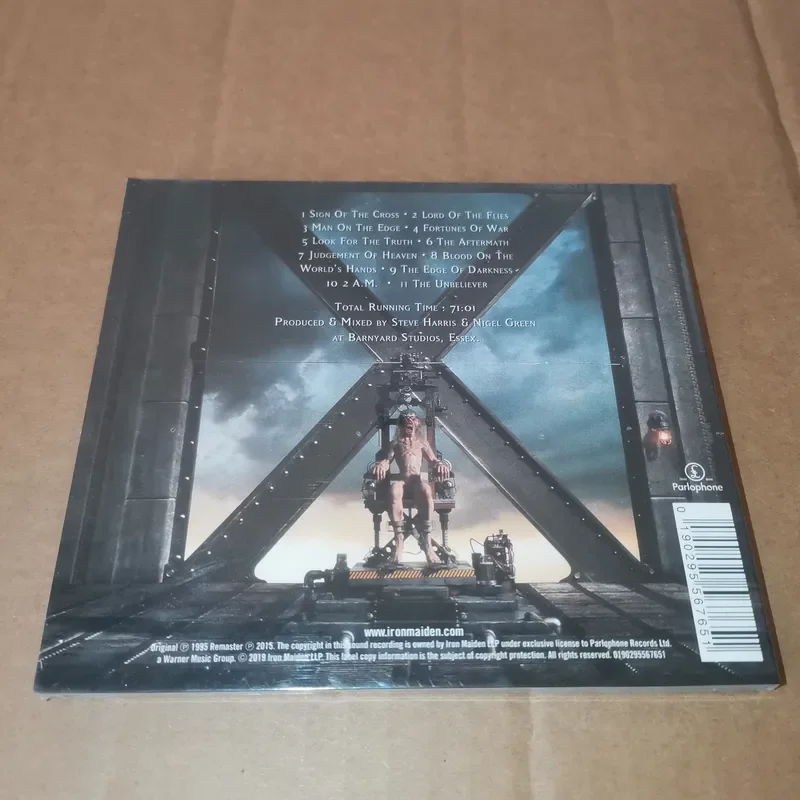 CD-диск Iron Maiden The X Factor для автомобильного музыкального плеера в стиле хэви-метал рок (art.: 3920dc08571e1) - 3920dc08571e1