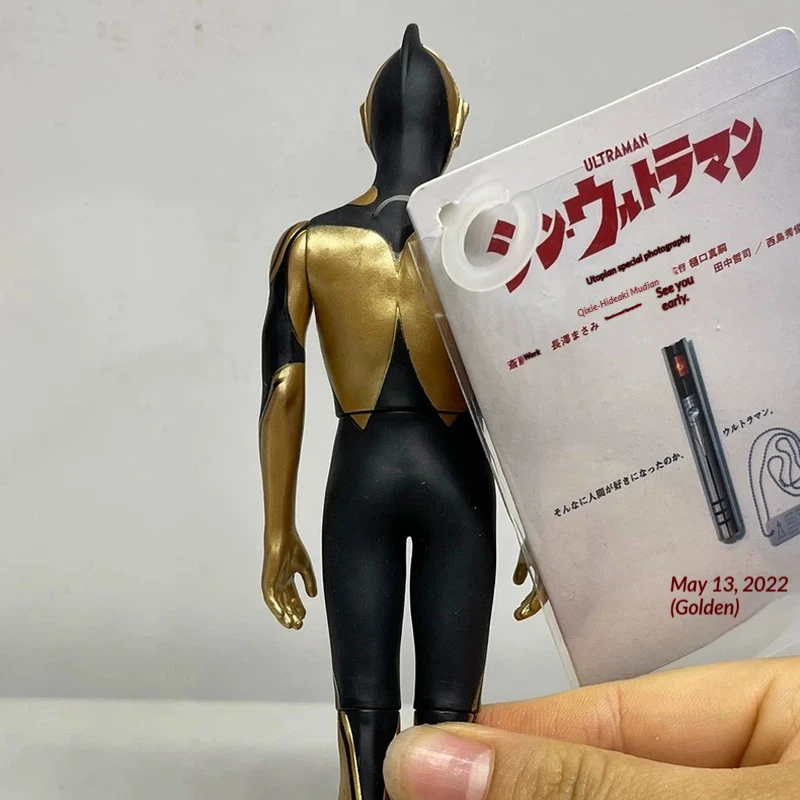 Фото Фигурка Bandai Namco Ultraman Zoffy из мягкой резины, ударопрочная, с биркой, средний размер, версия из фильма, модель Кайжу, игрушка 58703 №2