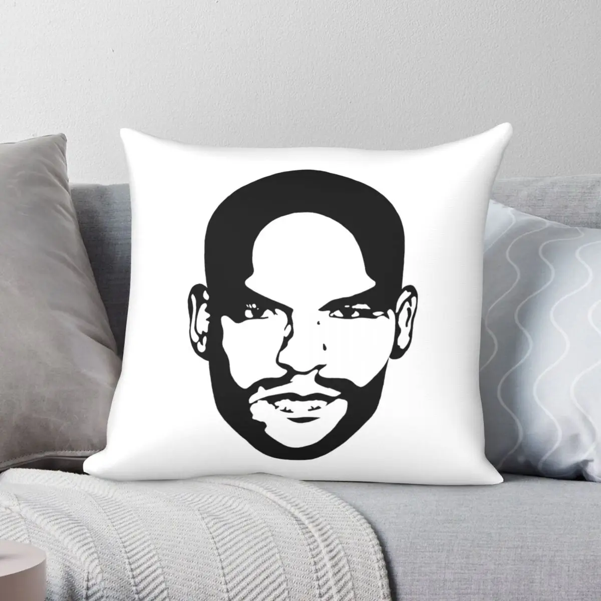 

Квадратная наволочка Фернандо Сукре из полиэстера и льна