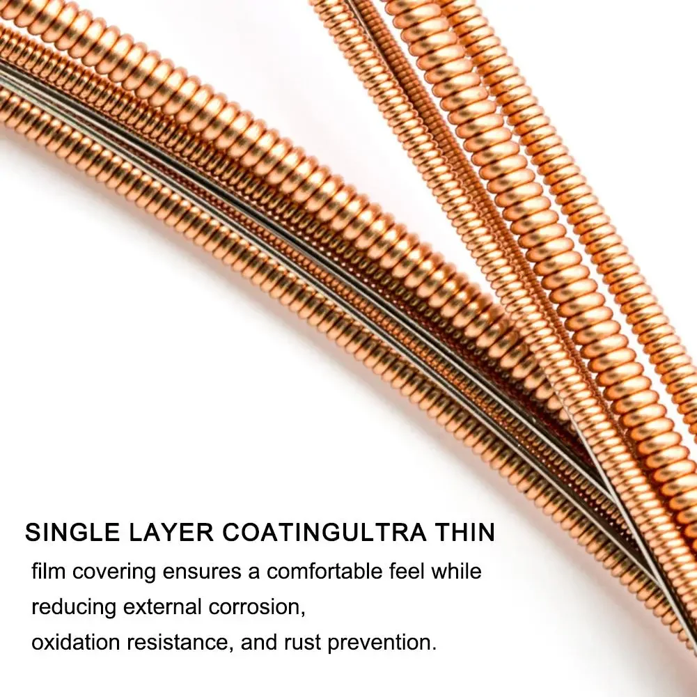 Orphee TX620-P Струны из средней углеродистой стали для акустической гитары с