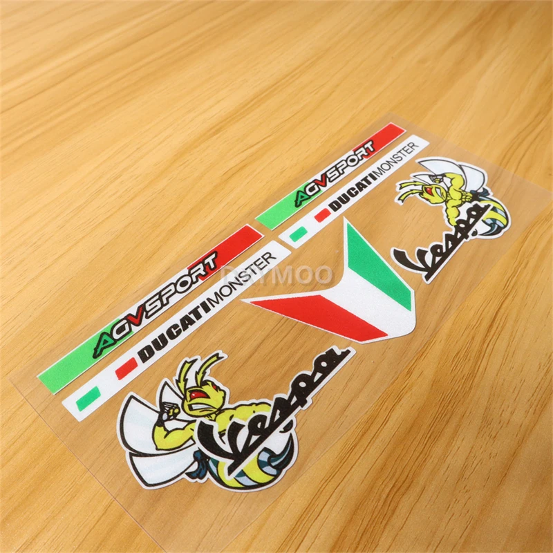 Аксессуары для экстерьера автомобиля DXYMOO наклейки мотоцикла виниловые Piaggio Vespa GTS