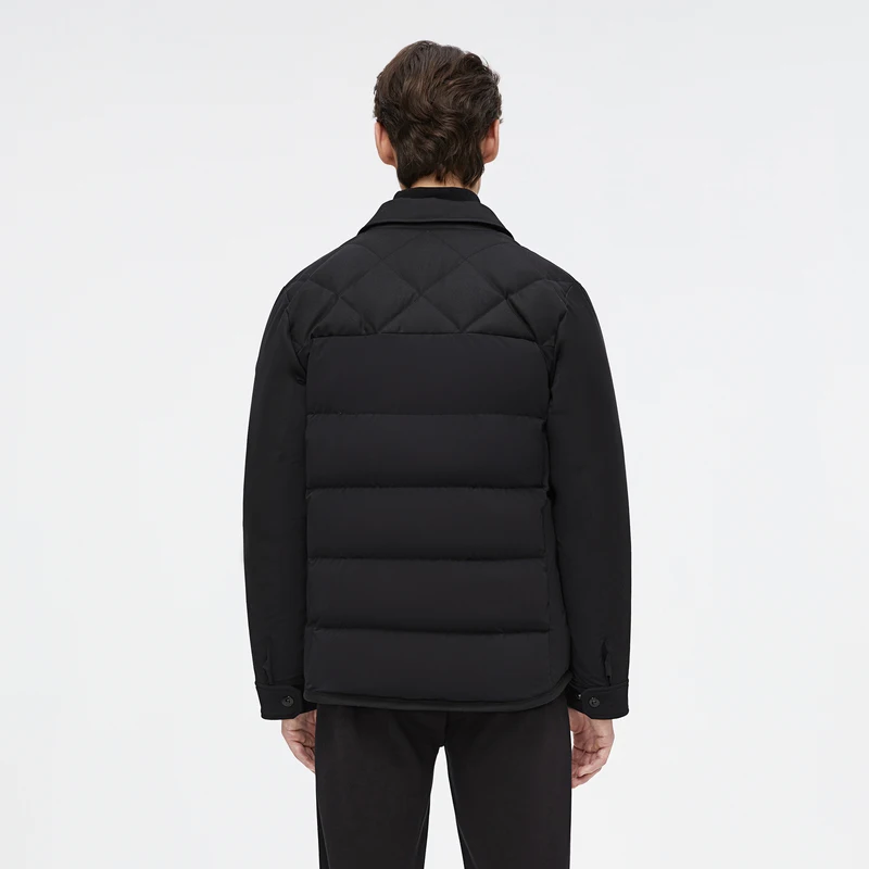 BOSIDENG зимняя мужская куртка в деловом стиле умная повседневная одежда с гусиным