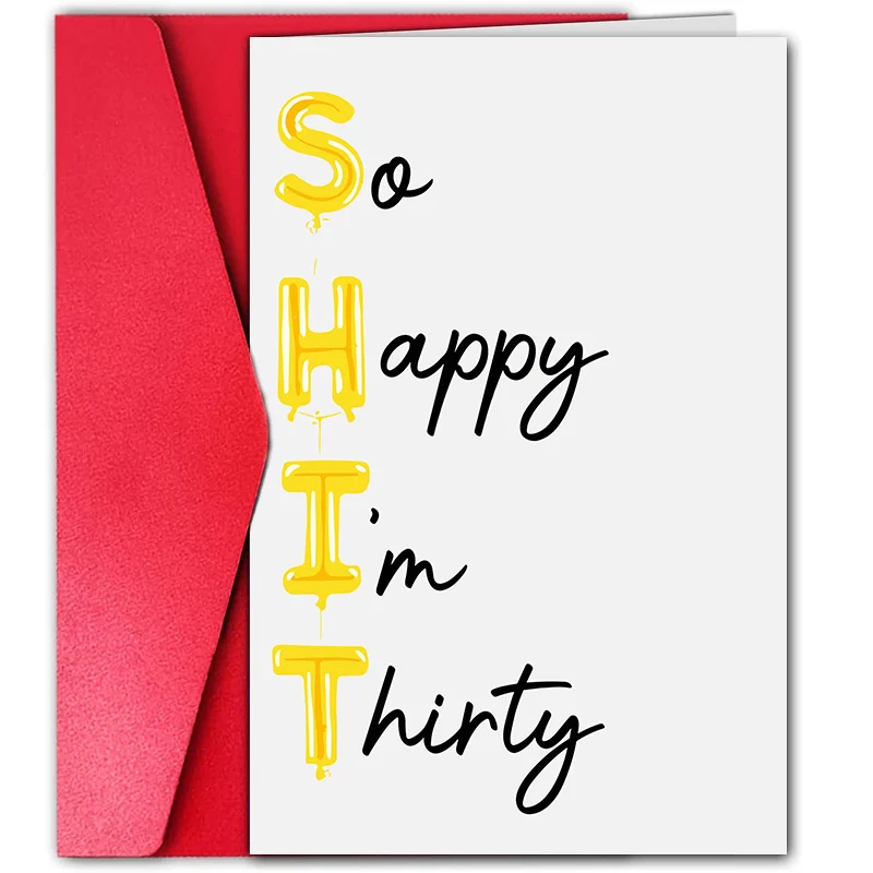 

Открытка на день рождения 30 лет