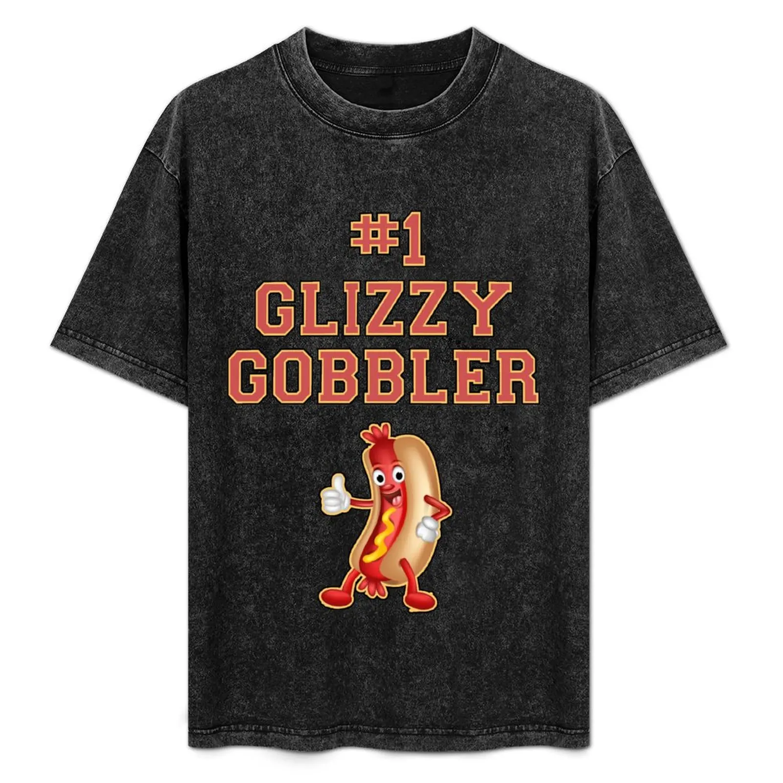 # Футболка Glizzy Gobbler Number One Hot Dog Weiner Eater футболка с аниме персонализированная