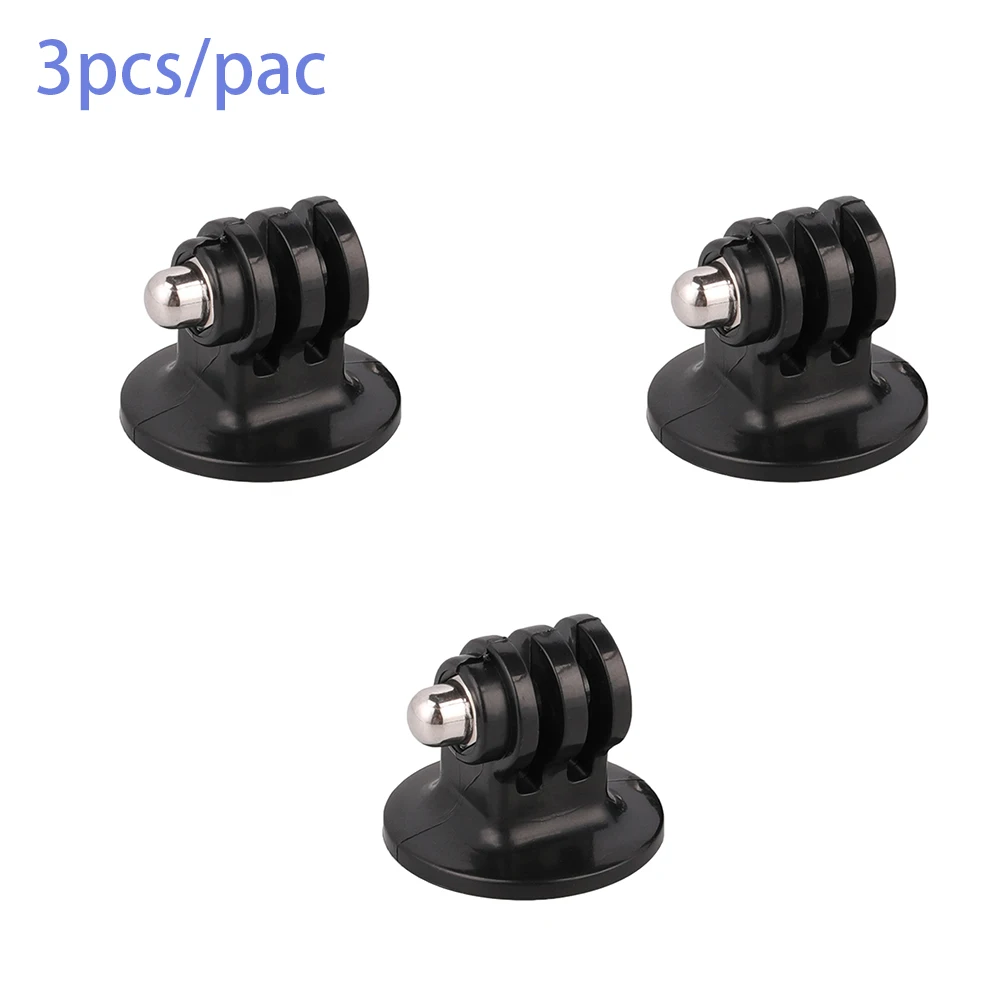 

3pcs/pac Go Pro Accessories Tripod Mount Adapter for Go pro 7 6 5 4 3 3+ 2 1 Yi 4K Sj4000 Sj7 Sj8 pro DJI OSMO Action Camera