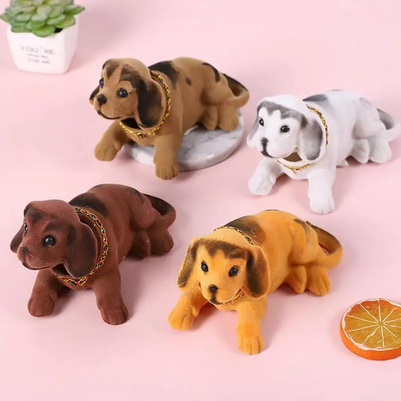 

Dog Dashboard Decoration Cute Car Shaking Head Dog Car Dashboard Decorations Resin Creative High Emulation Rocking Head