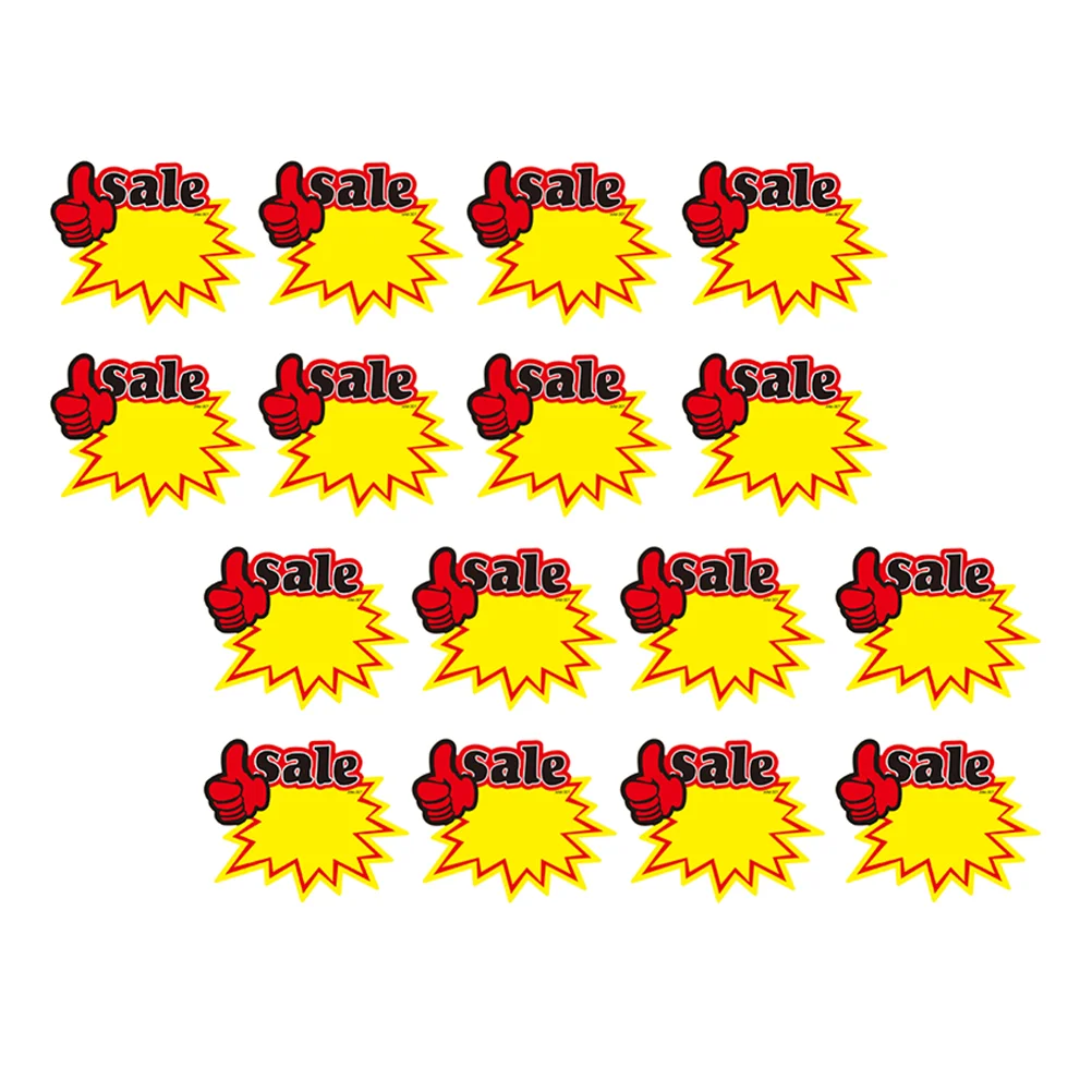 

Commodity Price Tag Advertising Tags Promotional Signs Market Sticker Shop Stickers