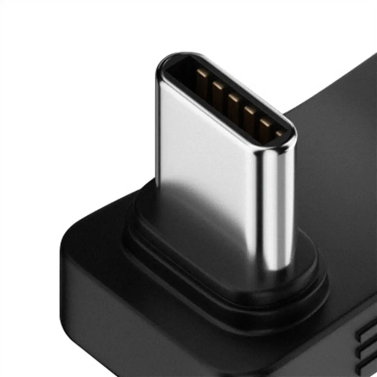 Фото A40I U-образный адаптер USB 3.2 Type-C (женский-мужской) на 180 градусов, 100 Вт, OTG, быстрая передача данных 10 Гбит/с, 4K №1