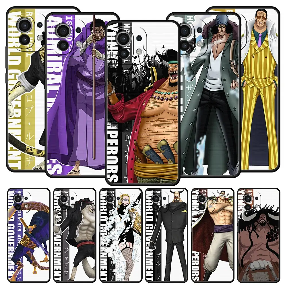 

One Piece CP9 SHP Anime Phone Case For Xiaomi Poco X3 NFC M3 F3 M4 X4 Mi Note 12 10 Lite 11 10T 11T 11X Pro 5G 9T 11i Cover