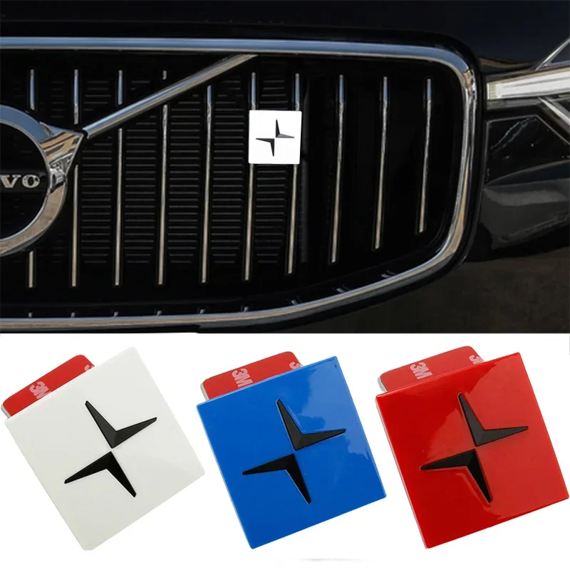 ABS автомобильный передний капот решетка эмблема для Volvo Doji Logo S40 S60 XC60 XC90 V70 авто