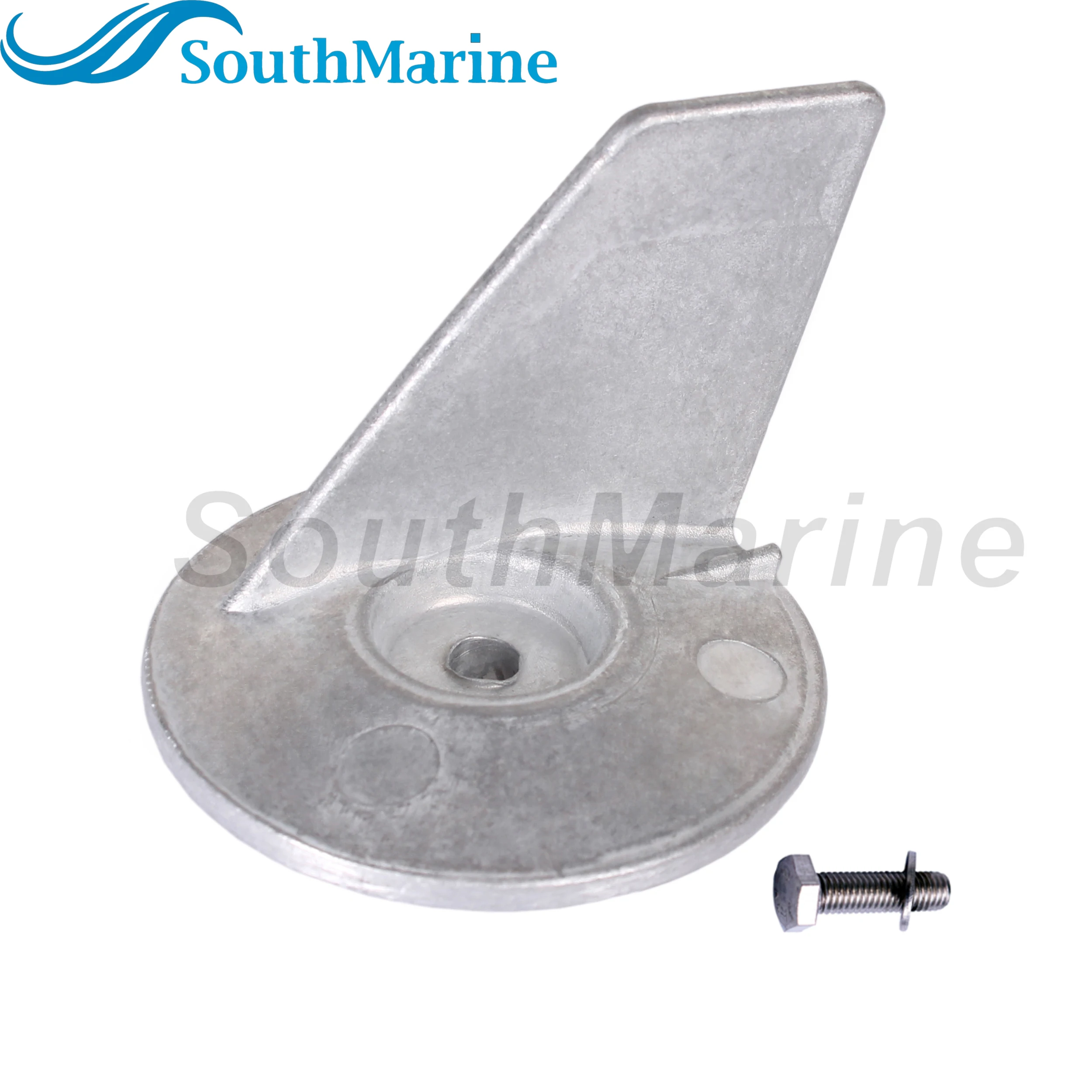 Фото Лодочный двигатель 3C8-60217-1/0 3C8602171/0 3C8602170M 3C8602171M, анод Trim Tab для Tohatsu для Nissan 25HP 30HP 40HP 50HP №1