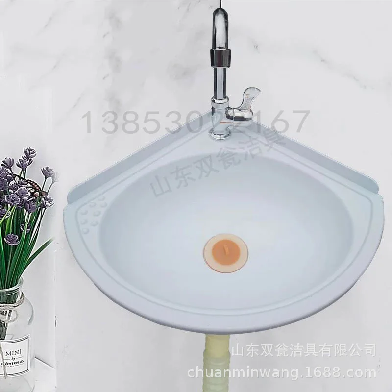 

Угловая чугунная раковина