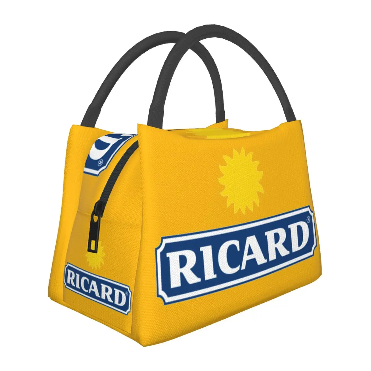 France Marseille Lunch Bags Ricard Theme Design Thermal Cooler Portable Picnic Oxford Lunch Box Food Bag