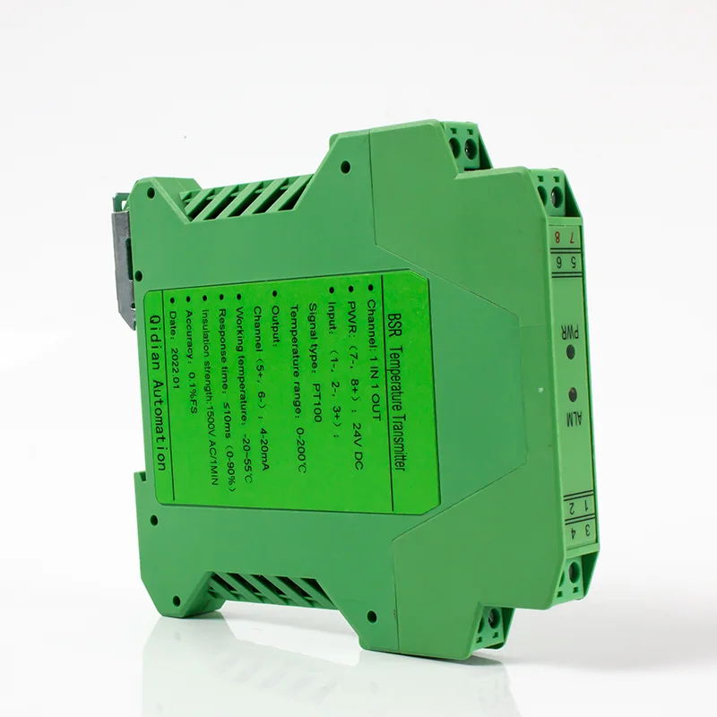 0-5 В 4-20 мА PT100 датчик температуры передатчик 2 в выход терморезистор сопротивление