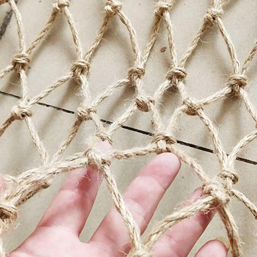 Plant Support Netting 1x5m Natural Jute Rope Plant Climbing Garden Netting Trellis for Climbing Plants Bean Fruits K7X9