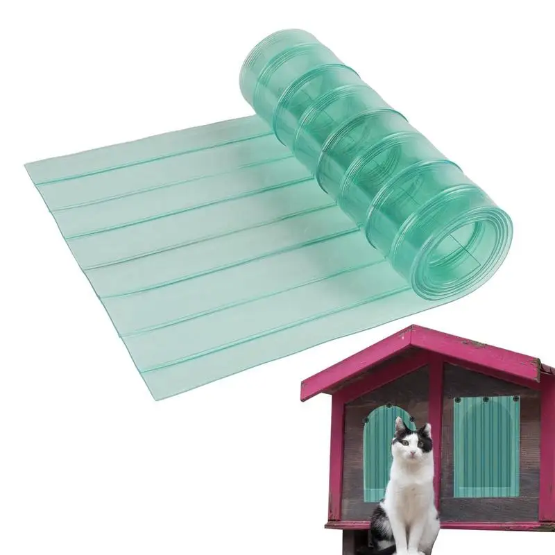

Dog Door Replacement Flaps Pet Safe Transparent Strip Eco Friendly Dog Cat House Door Strips Doggie Door Flaps pet supplies