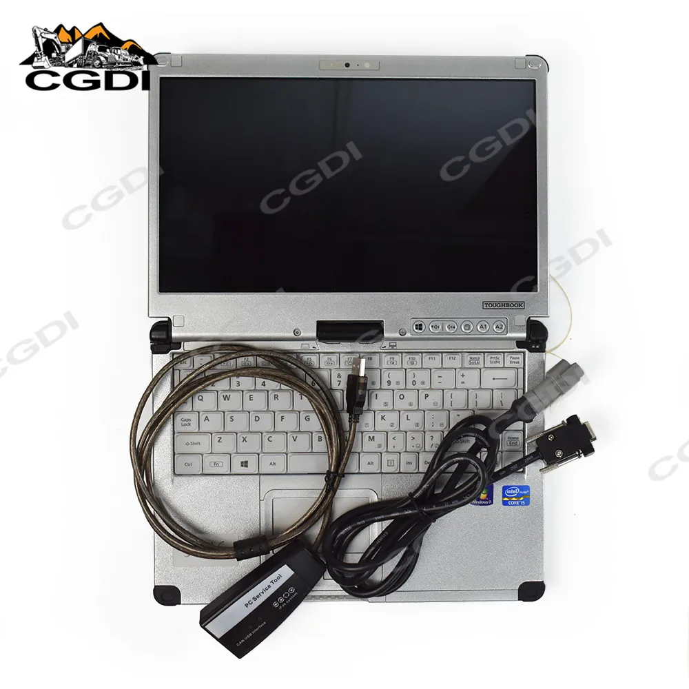 4.98 For Yale Hyster PC Tool cable forklift auto diagnositc tool with Toughbook CF C2