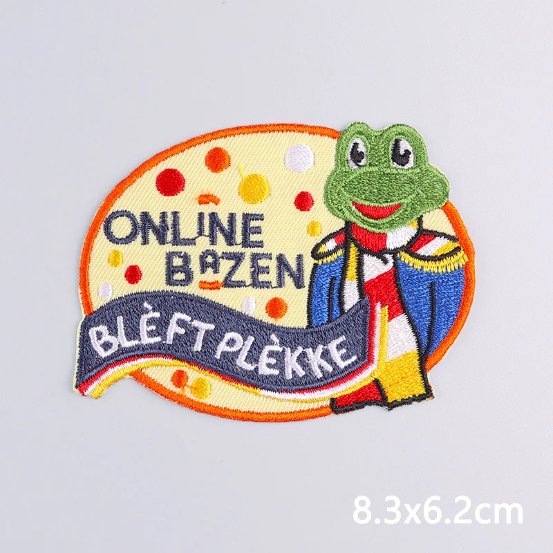 Новинка 2025 эмблема Нэдерленда нашивка с вышивкой сделай сам железные нашивки в