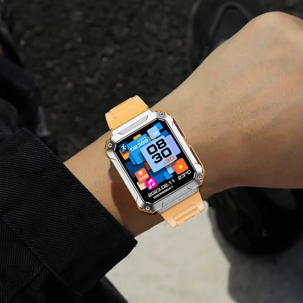 

Smart Watch T93 with TW5 3-in-1 Sports Smart Watch with Earphones Dustproof IP67 Waterproof and Heart Rate Health Monitor