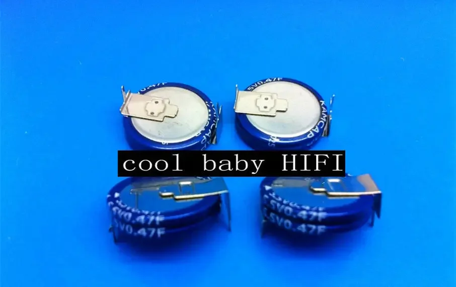 20 шт 5 V 0.47F KAMCAP Coin-H электрическая двухслойная фотография