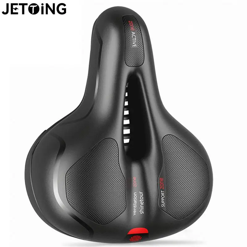 

MTB Bicycle Saddle Seat Big Butt Bicycle Road Cycle Saddle Mountain Bike Gel Seat Shock Absorber Wide Comfortable Accessories