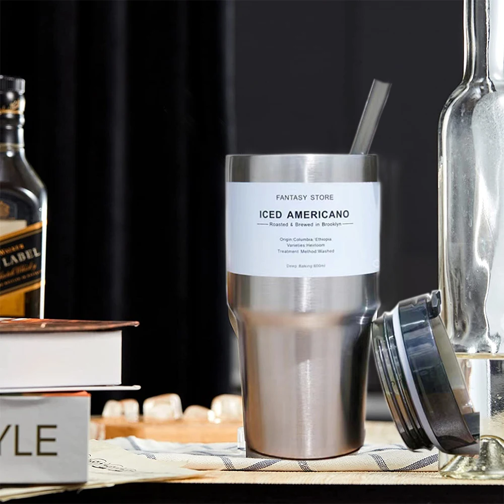 

Термос дорожный из нержавеющей стали, 600 мл, 20 унций, 30 унций