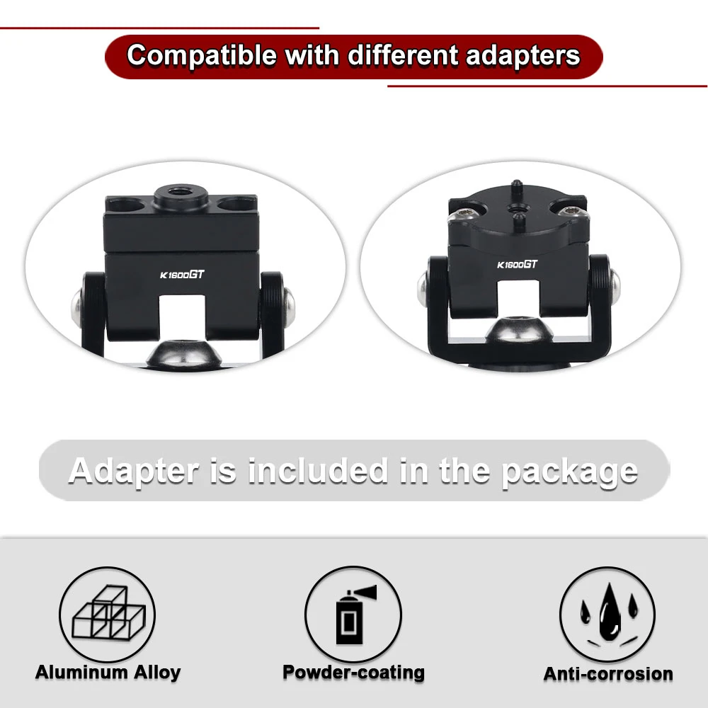 Мотоциклетное GPS-крепление подходящее для BMW K1300R K1300S K1600GT K1600 Bagger K1600GTL держатель