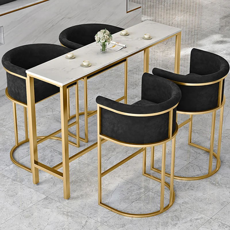 

Роскошные черные мягкие бархатные обеденные стулья, эргономичное дизайнерское кресло золотого цвета, кресло для отдыха, салонные украшения интерьера