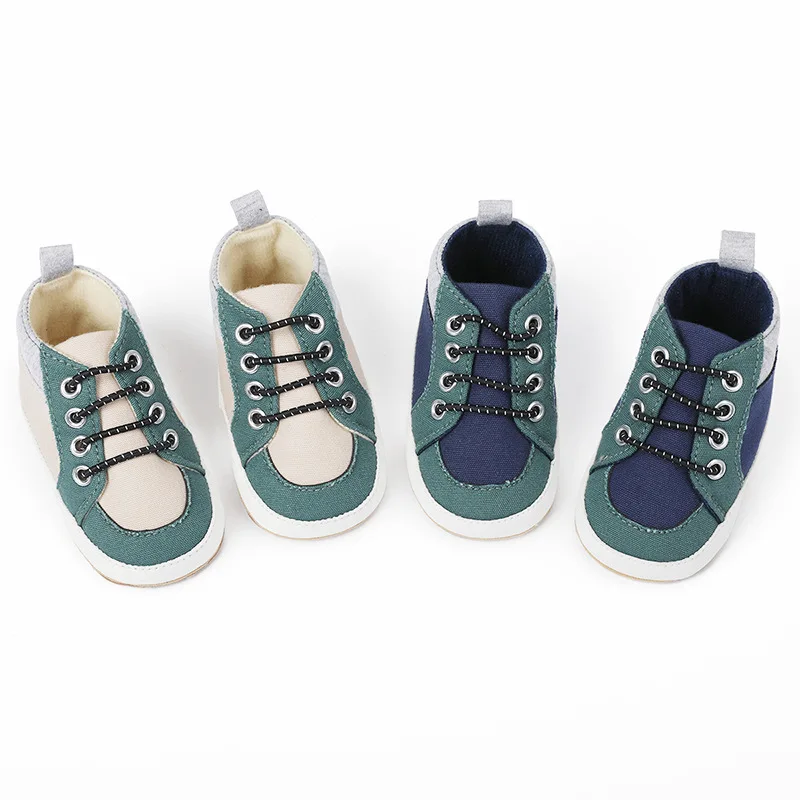 

Spring Autumn New Baby Boys Casual Shoes Soft TPR Sole Infant First Walkers Toddler Sports Shoes Fashion Sneakers