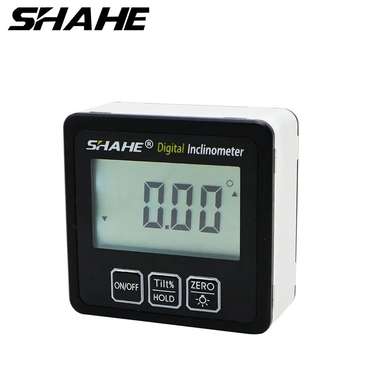

SHAHE Magnetic Digital Inclinometer Level Box 360 Degree Electronic Protractor Angle Measurement Dgital Angle Meter