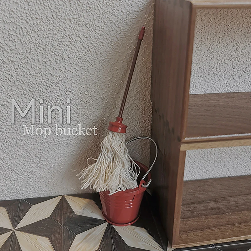 Миниатюрное приспособление для чистки игрушек 1/12 аксессуары кукольного домика